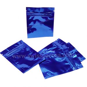 THREE SIDE SEAL POUCHES WITH ZIPPER