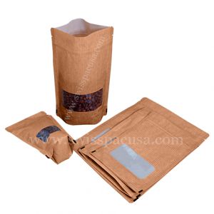 RECTANGLE WINDOW STAND UP POUCHES