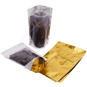 BARRIER CLEAR STAND UP POUCHES