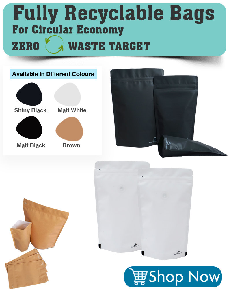 Recyclable Stand Up Pouches