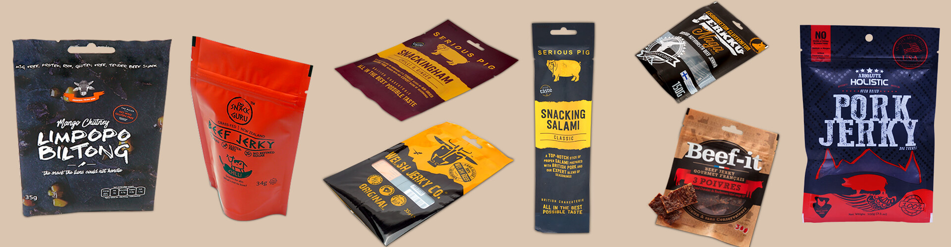 Buy Mini Pretend Beef Jerky Bags each Sold Separately Online in India - Etsy